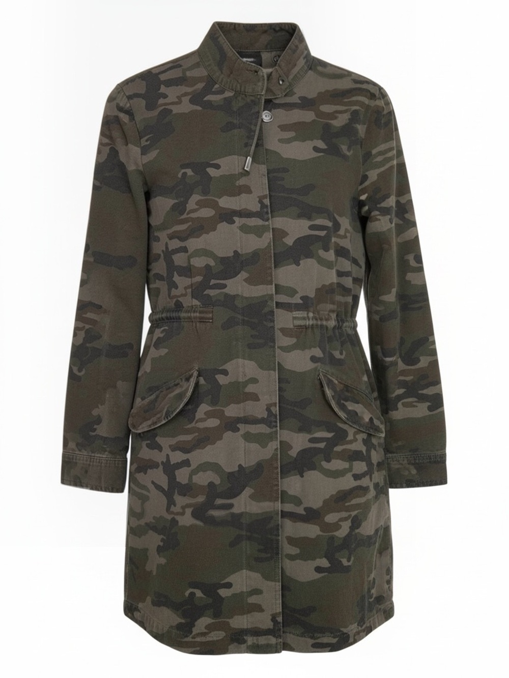 Etienne Marcel Women’s Camouflage Utility Jacket - Olive Camo